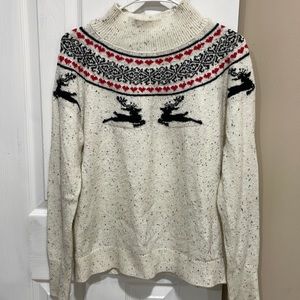 Loft holiday sweater